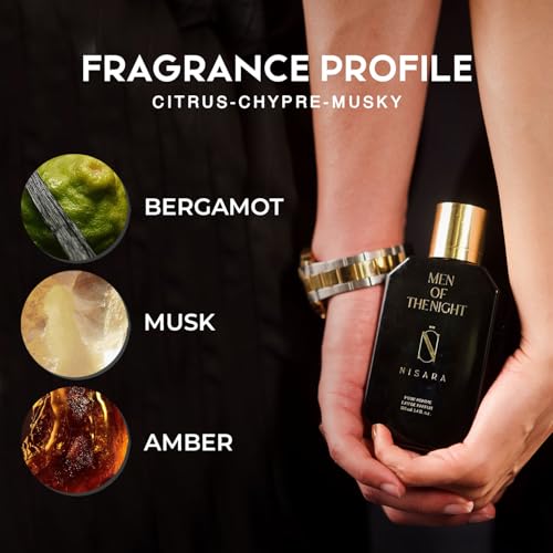 NISARA Store Nisara Men of the Night Eau De Parfum - Image 3