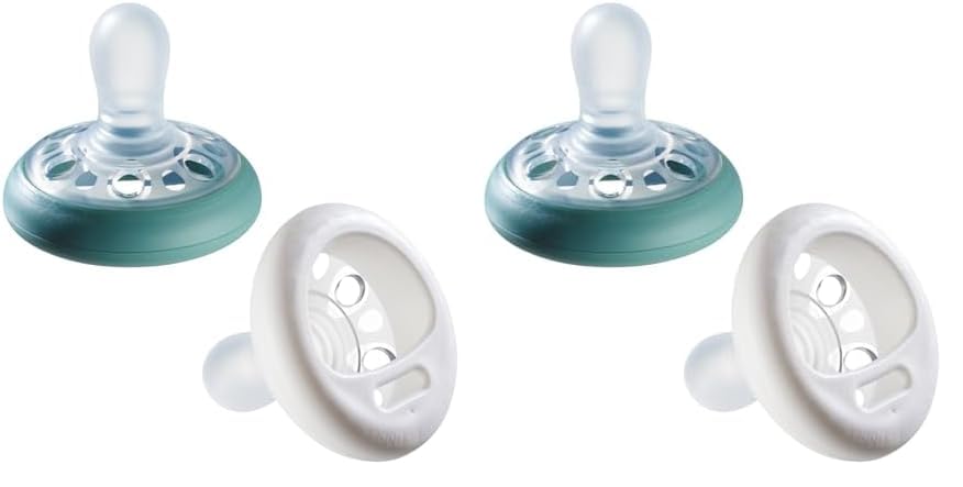 Tommee Tippee Breast-Like Pacifier 0-6M (Pack of 4)