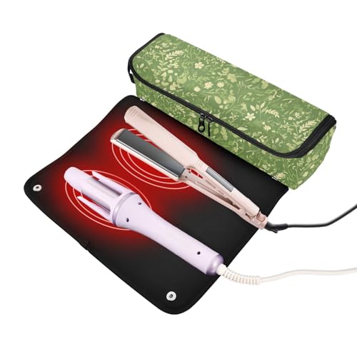 Bolsa de viaje resistente al calor para herramientas de cabello miniatura 2