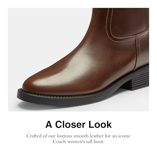 Image of Coach Women's Park Tall Leather Boot