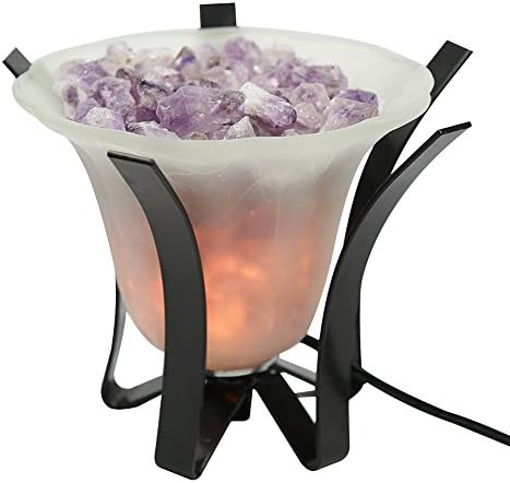 Yogavni, Amethyst Quartz Tranquility Lamp, 1 Piece