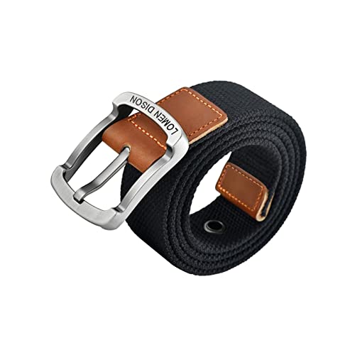 Woven Canvas Belt with Pin Buckle for Training And Travel