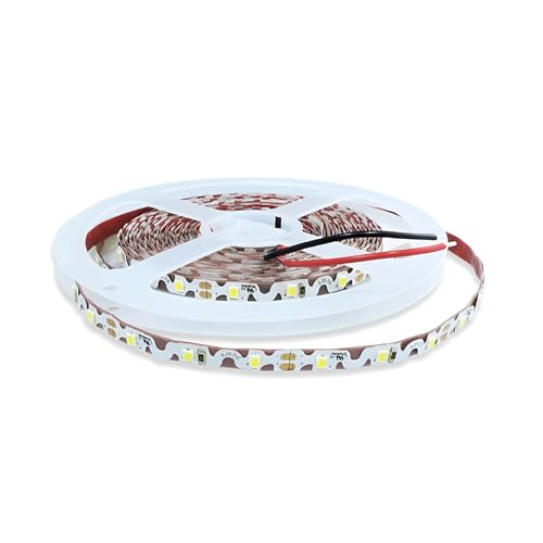 DEMASLED LED Lighting 12V 16.4ft UL Listed Warm White 2835 SMD Zig-Zag LED Strip Lights Dimmable 660lm/m 6.2W/m 300 LEDs 60 LEDs/m IP33 Non-Waterproof. S Shape Angle Turning Capable