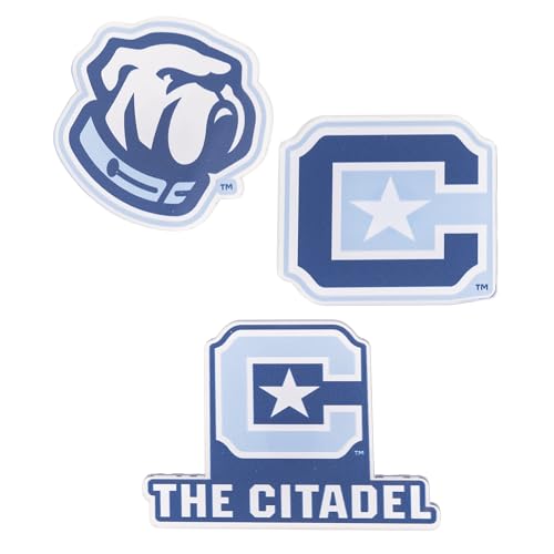 Desert Cactus Citadel Citadel Bulldogs Acrylic Magnet 3-Pack (A)