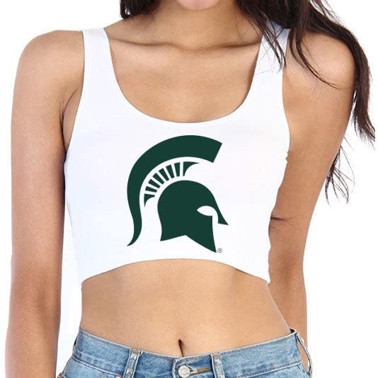 Image of Lojobands Women's College Gameday Outfit Tank Top Tailgate Crop Top One Size Fits Most