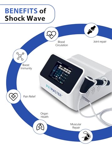 2025 New Extracorporeal Shock Wave Therapy Machine for Joint and Muscle Pain Relief, Non-Invasive ESWT Shockwave Therapy Device, Safe Use, No Side Effects miniatura 5