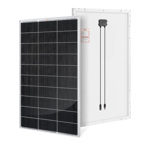 RICH SOLAR 150 Watt 12 Volt 18BB Cell Monocrystalline Solar Panel N-Type Cells High Efficiency Solar Module Charge Battery for RV Marine Boat Off Grid