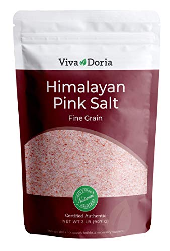 Viva Doria Himalayan Pink Salt, Fine Grain, Certified Authentic, 2 lb (907 g) image 2