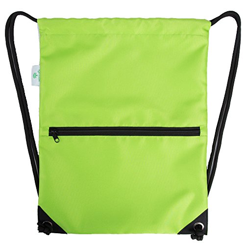 Image of HOLYLUCK Drawstring Backpack Bag Sport Gym Sackpack
