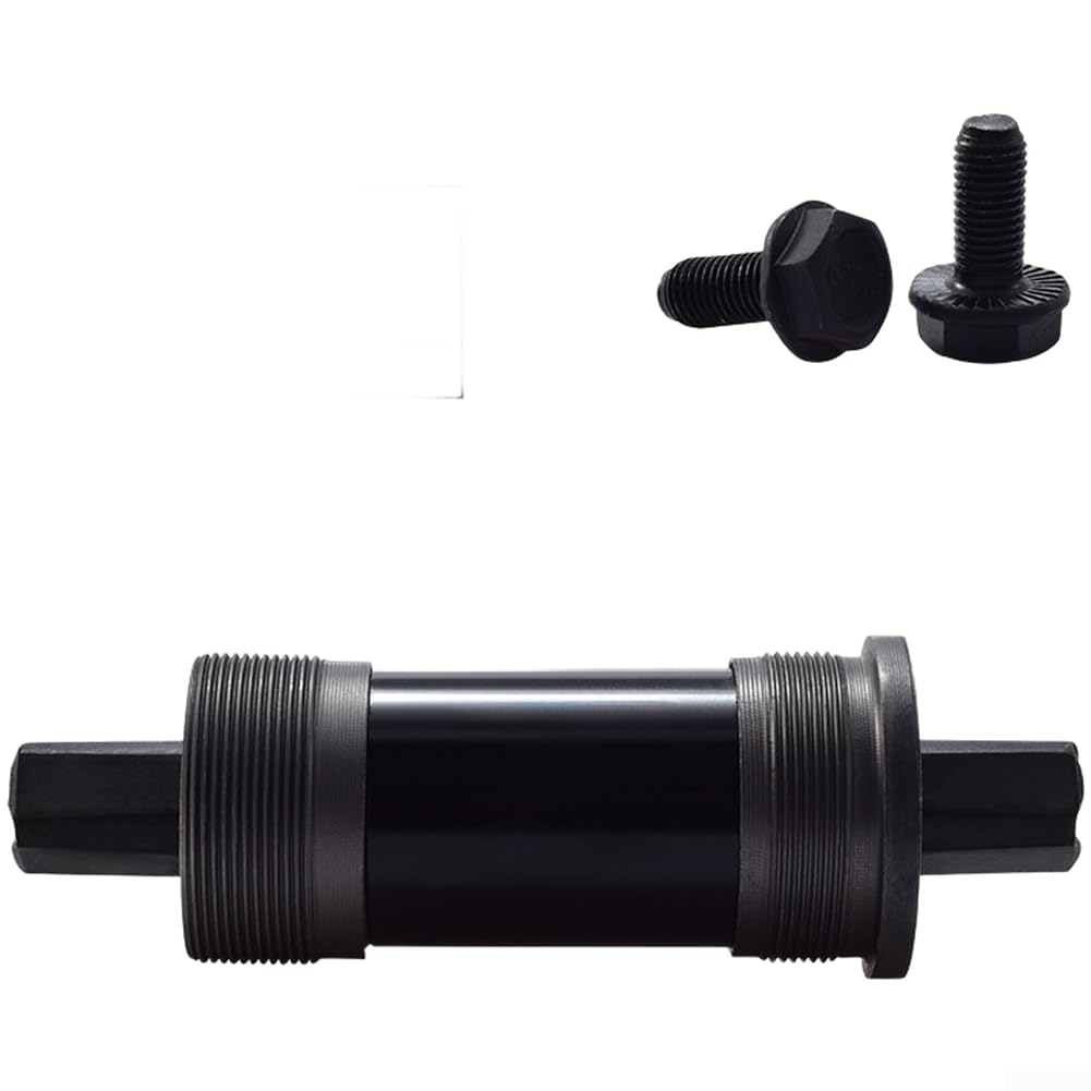 Road Bicycle Square Taper Bottom Bracket 68mm English Thread Aluminium Alloy Shell 126mm Spindle Length(113 Mm)