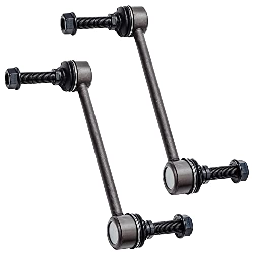 Image of Detroit Axle - 8pc Front End Kit for Mercedes-Benz GL320 GL350 GL450 GL550 ML320 ML350 ML450 ML500 ML550, 2 Lower Control Arms 2 Lower Ball Joints 2 Outer Tie Rods 2 Sway Bars Replacement