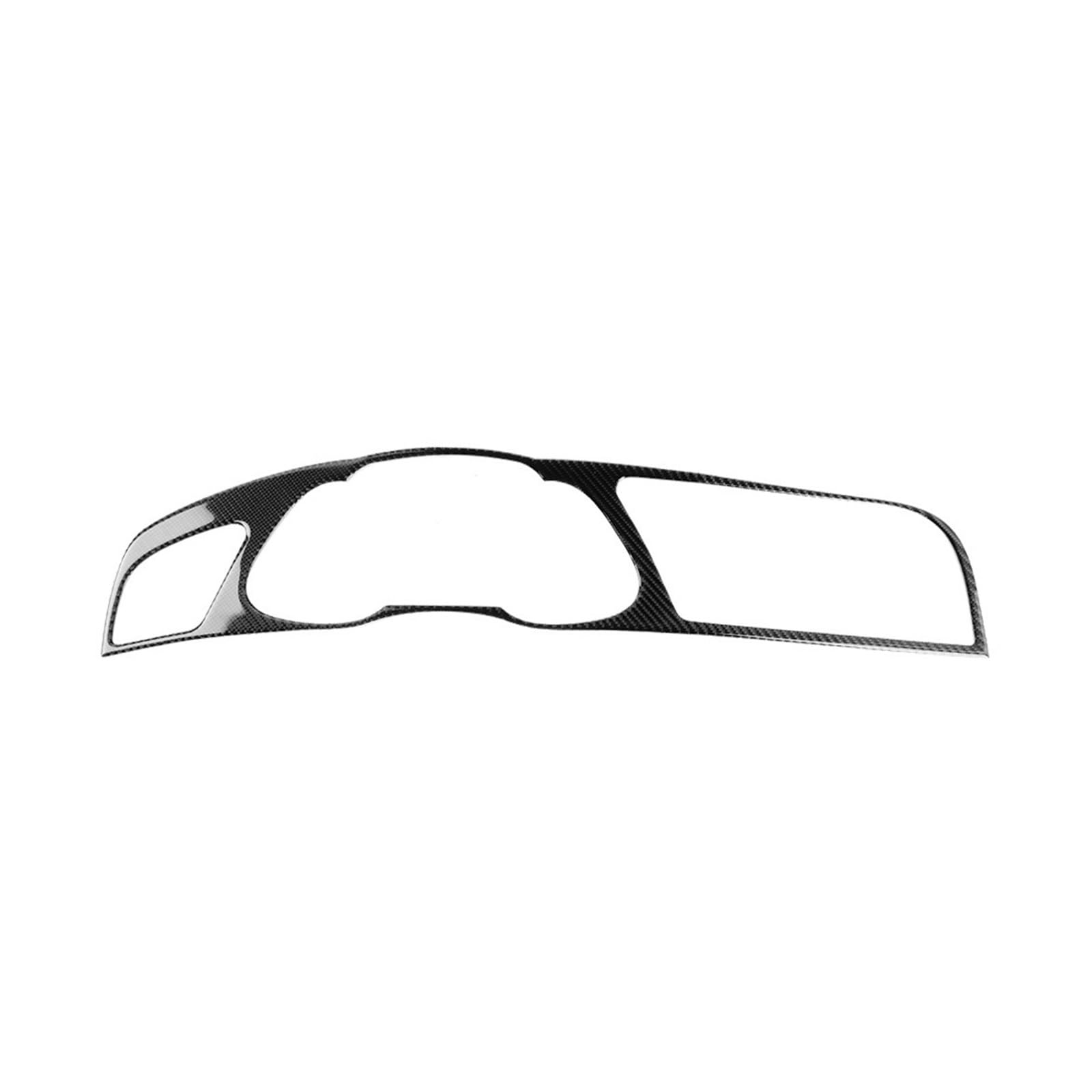 QBKGMEWCA Center Console Navigations Gear Shift Panel Interior Trim Upgrade Compatible for Audi A4 B8 A5 Q5(Type29)
