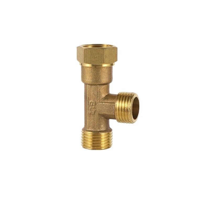 KXJSYL Tool Raccord En T En Laiton épais De 1/2" Mâle/Femelle For