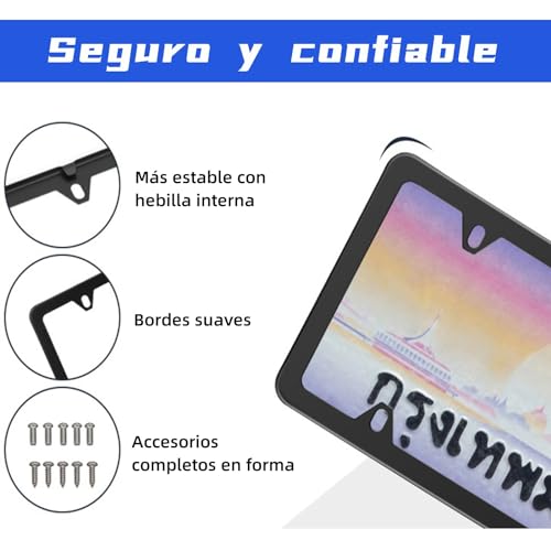 Viaje Y Protección, Automotive Parts and Accessories portaplacas Marca ELECTRIC CHOICE (2)