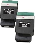 Ink Inspiration 2 BLACK Compatible Laser Toner Cartridges for C540n, C543dn, C544dn, C544dtn, C544dw, C544n, C546dtn, X543dn, X544dn, X544dtn, X544dw, X544n, X546dtn | 2,500 Pages