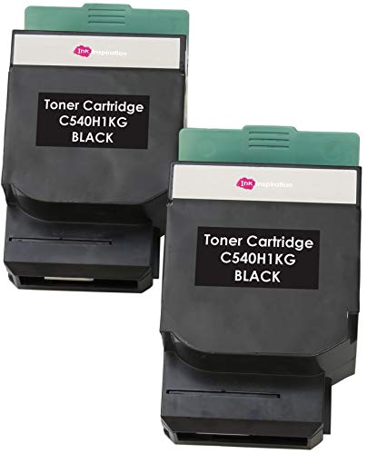 Image of Ink Inspiration 2 BLACK Compatible Laser Toner Cartridges for C540n, C543dn, C544dn, C544dtn, C544dw, C544n, C546dtn, X543dn, X544dn, X544dtn, X544dw, X544n, X546dtn | 2,500 Pages