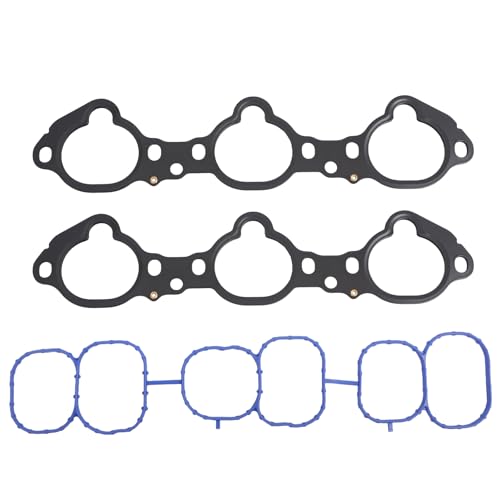Image of Intake Manifold Gasket Set Compatible with Nissan Infiniti Vehicle 3.5L V6 Gas 2007-2024 Altima Maxima Murano Pathfinder Quest 2014-2016 QX60 JX35, Replace#MS97143