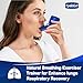 Breathing Exercise Device for Lungs, Flutter Valve, Natural Mucus Clearance and Lung Expansion Device, Lung Exerciser Device