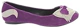  T.U.K. Ballerina Foxy Flat A8681L Violett 38
