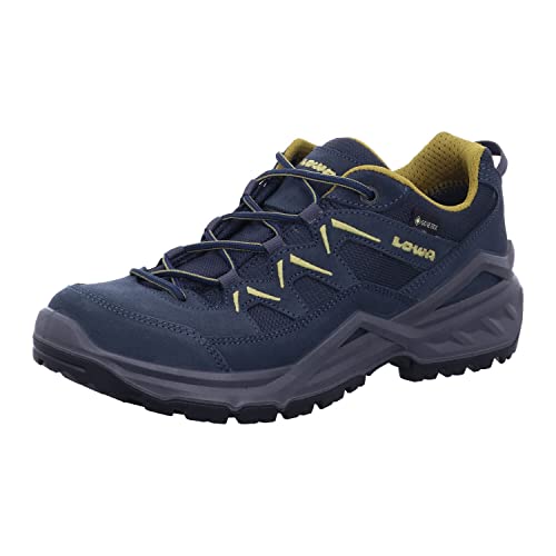 LOWA M Sirkos Evo GTX Lo Blau - Gore-Tex Leichter vielseitiger Herren Gore-Tex Multifunktionsschuh, Größe EU 43.5 - F