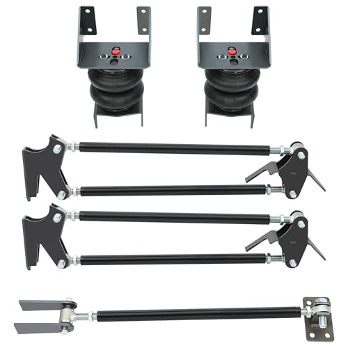 SR Air Ride Bag Bracket – 4-Link Bar, 1.5" Round Tubing, Weld-On Pair For Lowrider & Hot Rod