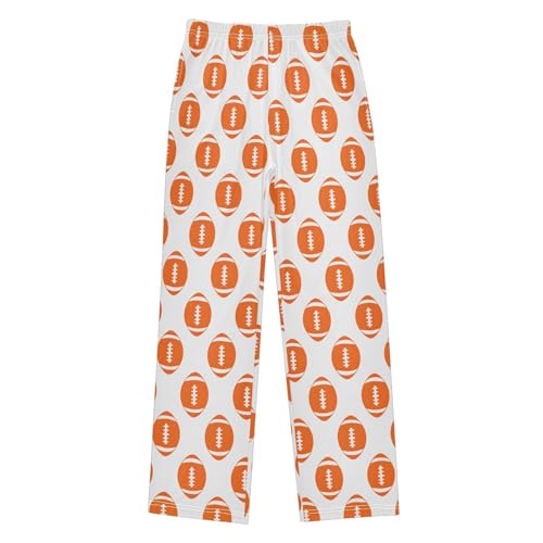 Pajama Pants Rugby Pattern PJ Bottoms Sleepwear Lounge Sleep Pant with Pockets
