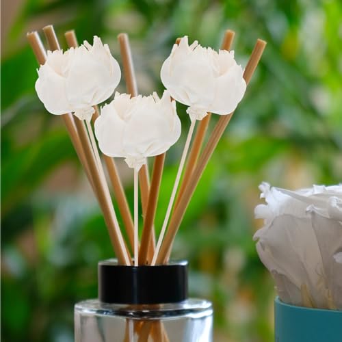 Varillas Difusoras con Flores Secas Naturales 4 pcs miniatura 3