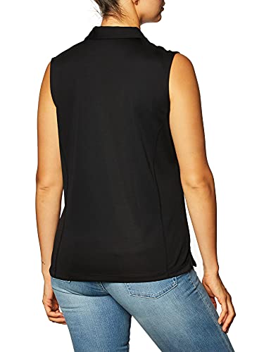 Image of PGA Tour Women's Petite Airflux Sleeveless Polos