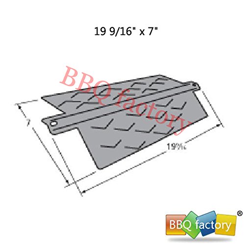 bbq factory JPX6411 Porcelain Steel Heat Plate Replacement for Select Gas Grill Models Aussie 7710.8.641 and Aussie 7710S8.641