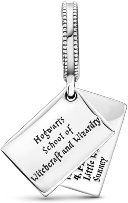 CHARMY´S Sterling Silver Wizard School Acceptance Letter Charm compatible with Harry Potter Charm for use of Pandora Charms for Women, Charm Bracelet, compatible with Harry Potter Charms for Bracelets - Image 4