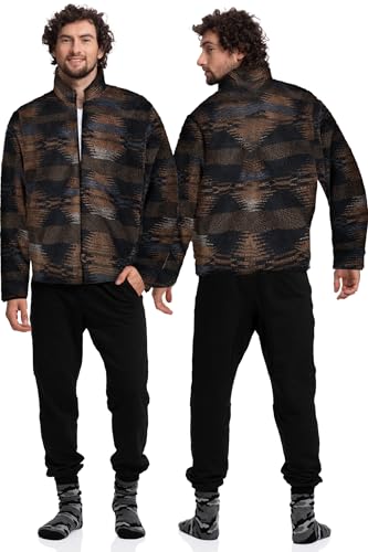 Mad Dog Men's Sherpa Jacket Ultimate Fuzzy Sweater for Men, Fleece Winter Coats, Mens Cold Weather Jackets2