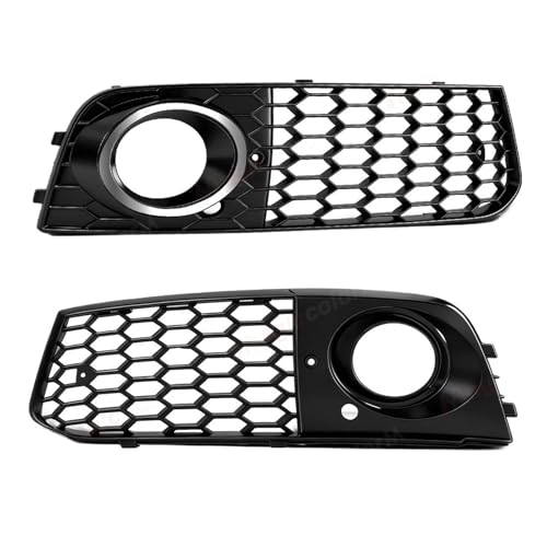 Grilles de protection phares antibrouillard pour rénovation A4 B8