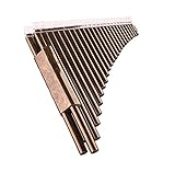 TSTS Flauta Pan Estudiantes Flauta De Pan Bajo Flauta De Pan Doble De 48 Tubos Flauta De Pan Bajo