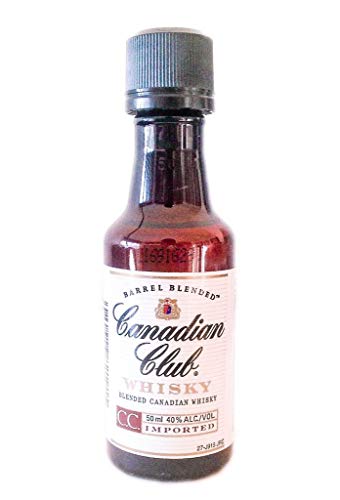 Botellita miniatura whisky Canadian Club 5cl