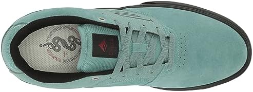 Emerica Men's The Low Vulc Skate Shoe, Slate, 10 | Image 4