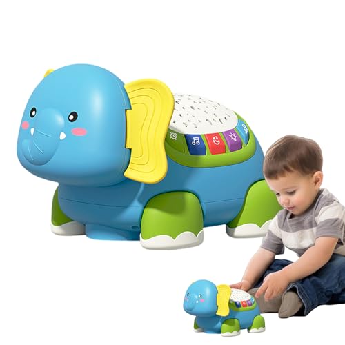 Éléphant musical bébé 12 mois pour amuser les enfants à la maison et en crèche