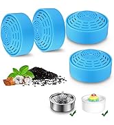 Cat Water Fountain Filters, Cat Fountain Replacement Filters for 2.0L/67oz Automatic Pet Water Di...