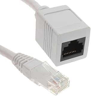 kenable Network CAT5e-CCA UTP Ethernet RJ45 Extension Male/Female Cable 5m [5 metres]