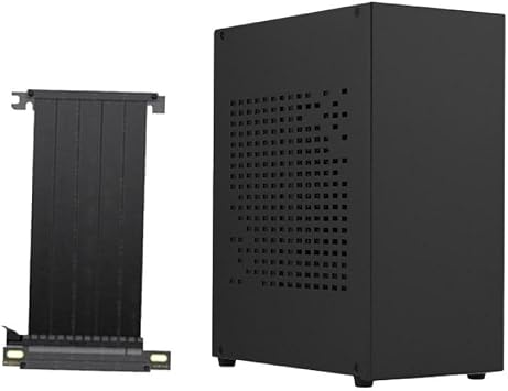 Aluminum Mini ITX Chassis for Gaming Desktop PC Case USB3.0 Support Graphics Card RTX2070 With PCIE3.0 Cable Computer Case A07 Game Independent All
