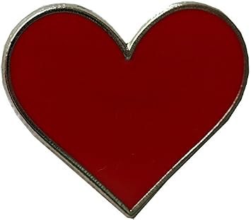 Heart Shape Golf Ball Marker and Matching Hat Clip