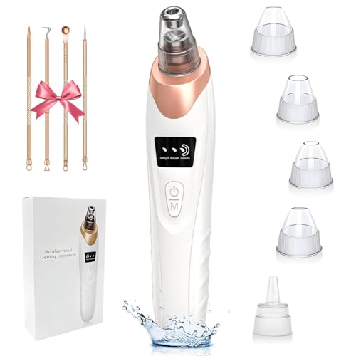 Blackhead Remover Vacuum with 5 Suction Heads