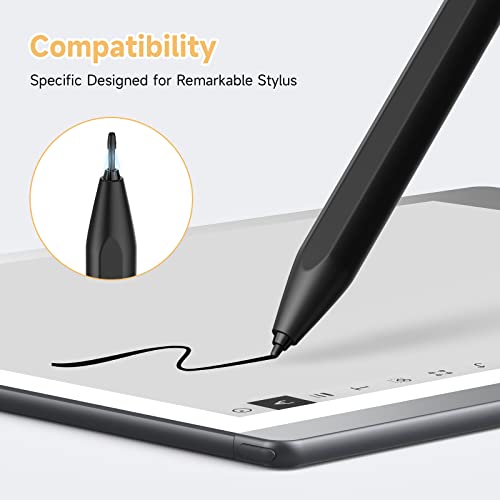 ayotu 10 tips remarkable markermarker plus pen tips pressure sensitivity and tilt writing support pack of 10 stylus not included