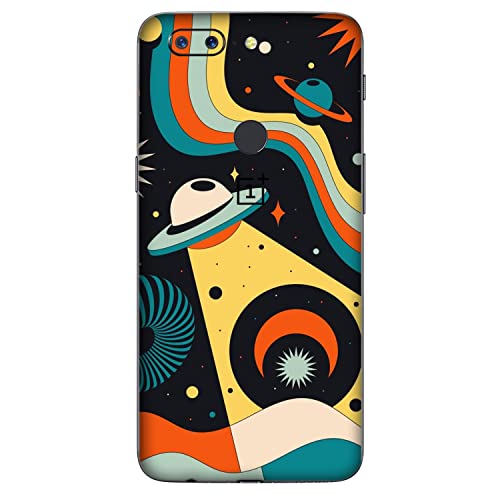 Image of Mobile Skin Sticker Compatible with OnePlus 5T Skin Not Back Cover, Camera & Back Protector Mobile Skin Wrap; KE-OnePlus 5T-107