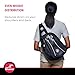 Cramer Sling Pack Elite, Small Athletic Trainer Bag for Carrying Supplies, Cross Body Travel Bag for for Trainers, Single Strap Organizing Backpack with Ample Storage and Easy Access