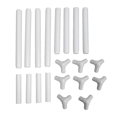 Cadre à broder à double couche avec clips pour genou et broderie