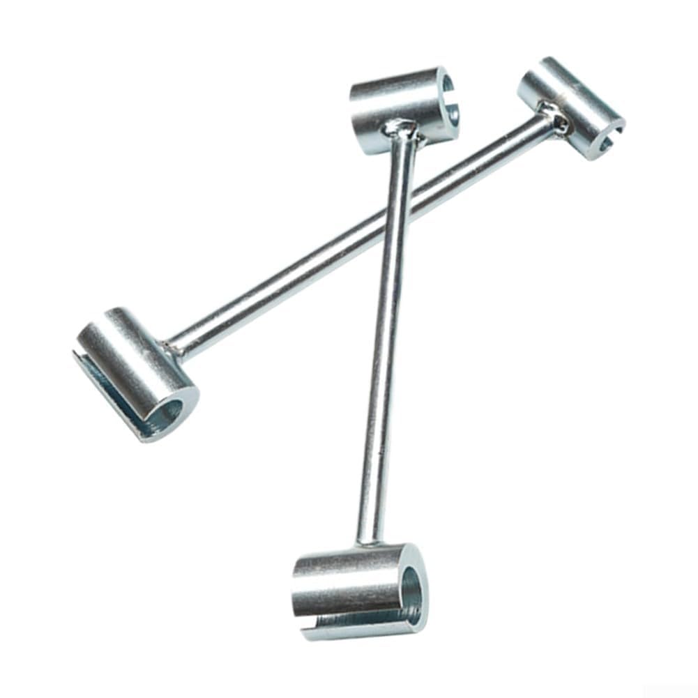 Scharnierspalten-Einstellschlüssel, Türscharnier-Reparaturwerkzeug, 8–25 mm Türscharnier-Einstellwerkzeug, Handwerkzeuge, verstellbarer Schraubenschlüssel (2 Stück)