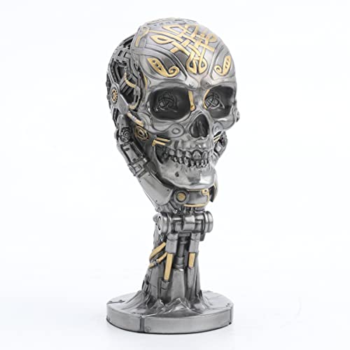 Estatua Steampunk Thinker Diseño Veronese 7 1/8"