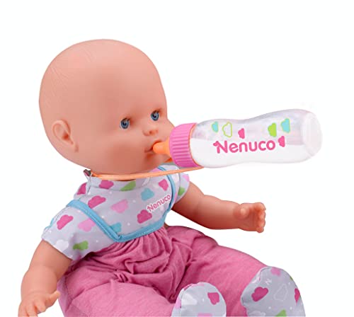 Nenuco Soft Baby Doll With Magic Bottle, Colorful Outfits, 14" Doll #TOP4