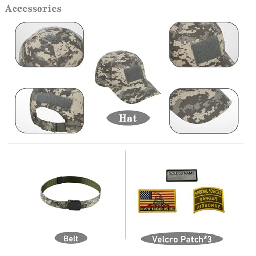 Disfraz de Ejército para Niños Talla 120/S miniatura 5