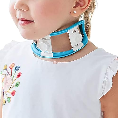 COYEUX Baby Torticollis Corrector, Child Neck Brace, Adjustable Silica Gel Crooked Neck Orthosis for from 6 Months to 7 Years Old, for Relieves Neck Pain